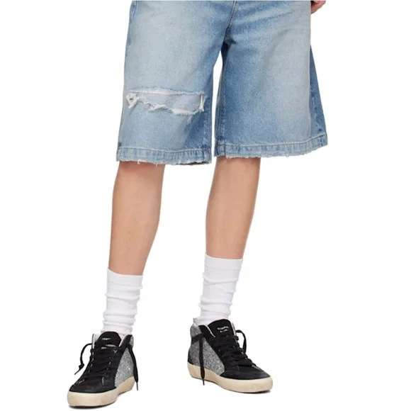 Golden Goose Black and silver Mid Star sneakers - Picture 8 of 15